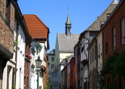 Mittelalterliche Tiefstraße