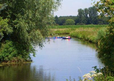 Paddeln auf der Niers