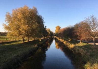 Auch im Herbst sehenswert: Die Niers